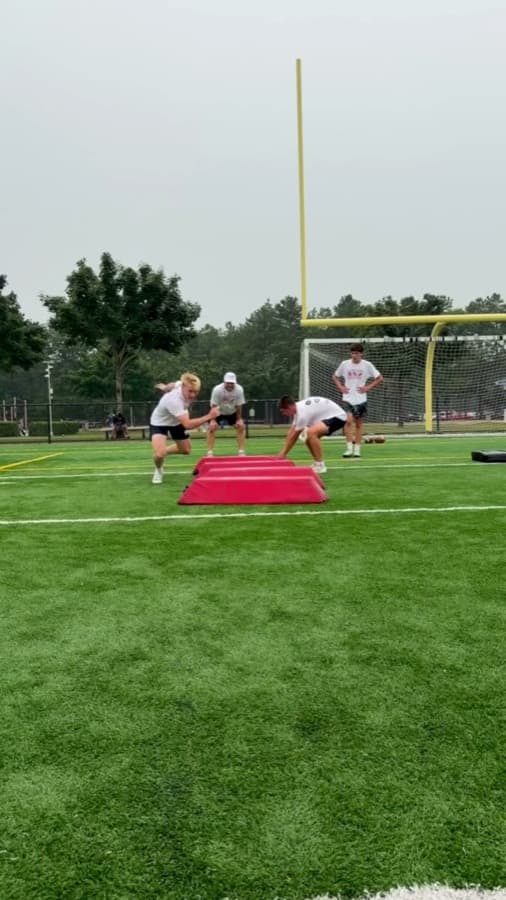 Hurdle Agility Drill