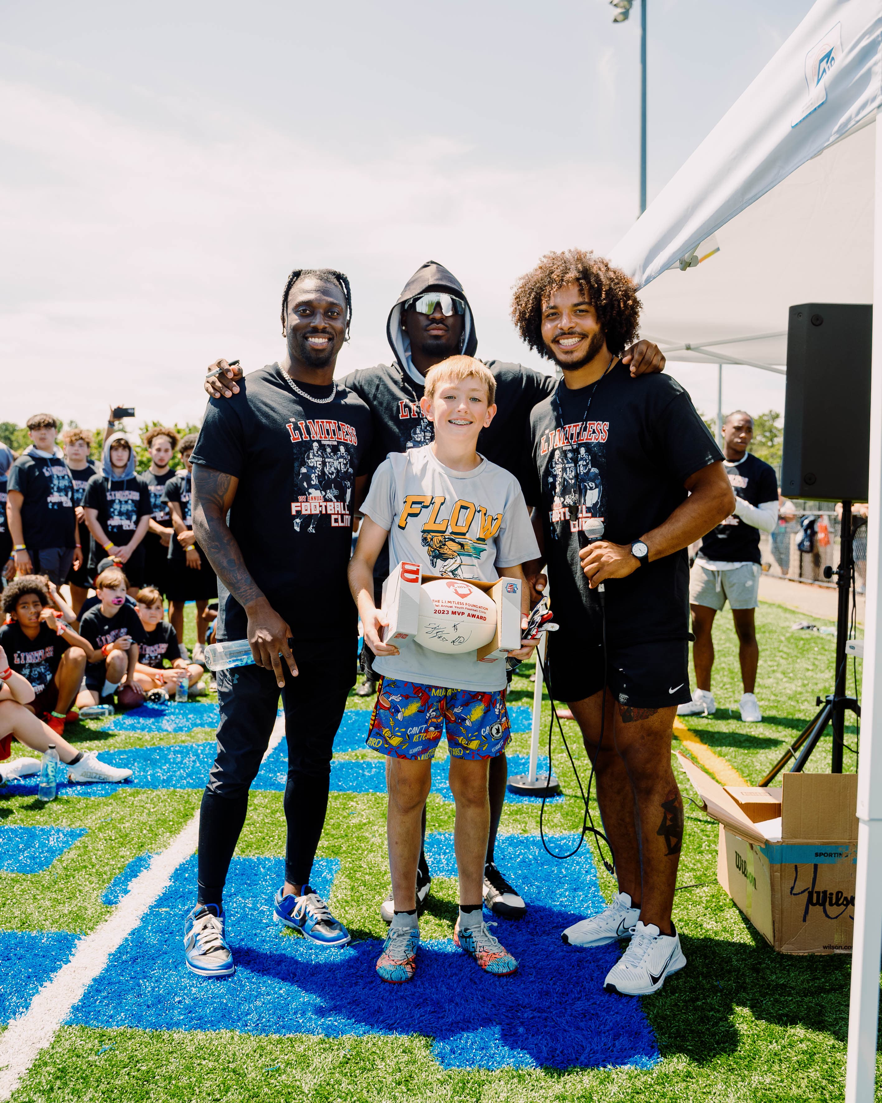 2024 Youth Football Clinic photo 1